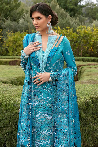 D 1B Azalea Amaani Eid Luxury Lawn Collection