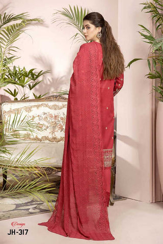 JH 317 Signature Embroidered Rib Lawn Collection