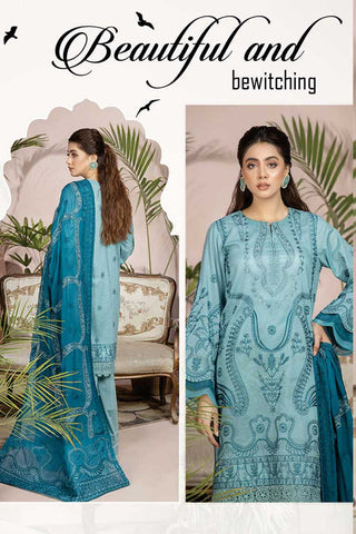 JH 322 Signature Embroidered Rib Lawn Collection