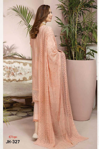 JH 327 Signature Embroidered Rib Lawn Collection