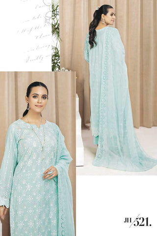 JH 521 Riwayat Embroidered Lawn Chikankari Collection