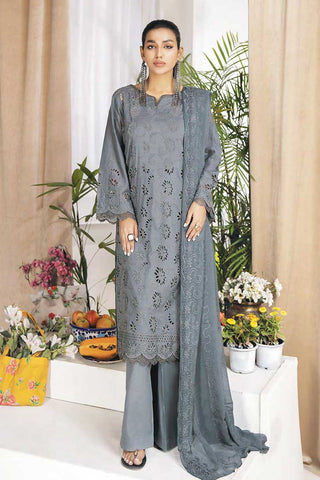 JH 522 Riwayat Embroidered Lawn Chikankari Collection