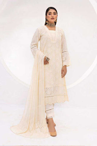 JH 555 Sehra 4 Pc Chikankari Lawn Collection