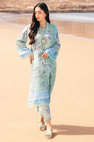 NSG 107 Gardenia Embroidered Printed Lawn Collection Vol 3