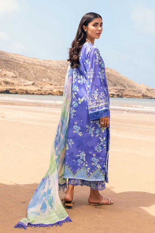 NSG 109 Gardenia Embroidered Printed Lawn Collection Vol 3