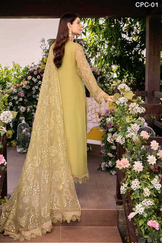 CPC 01 Shehnai Premium Embroidered Formal Chiffon Collection Vol 1