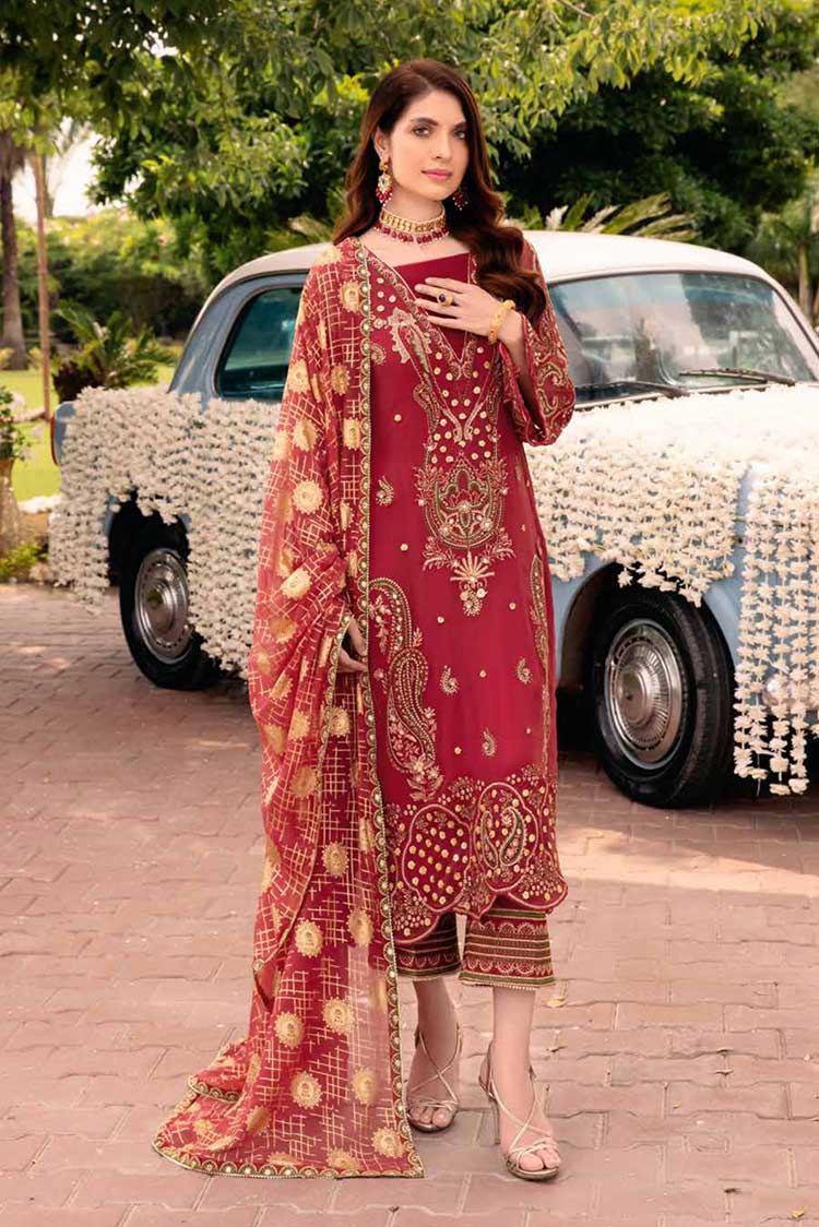 Picture of Charizma - CPC 04 Shehnai Premium Embroidered Formal Chiffon Collection Vol 1 - Available at Raja Sahib