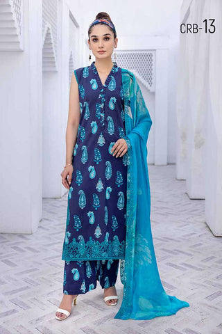 CRB 13 Rang E Bahar Embroidered Printed Lawn Collection Vol 2