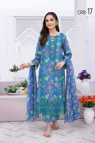 CRB 17 Rang E Bahar Embroidered Printed Lawn Collection Vol 2