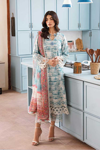 AL 23 V4 04 Ocean Dream Printkari Lawn Collection