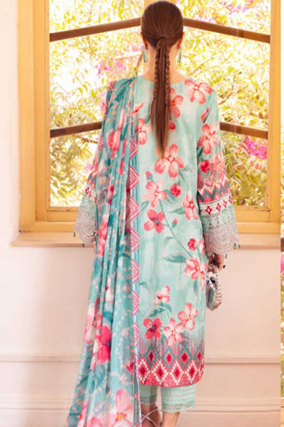 NSG 115 Gardenia Embroidered Printed Lawn Collection Vol 4