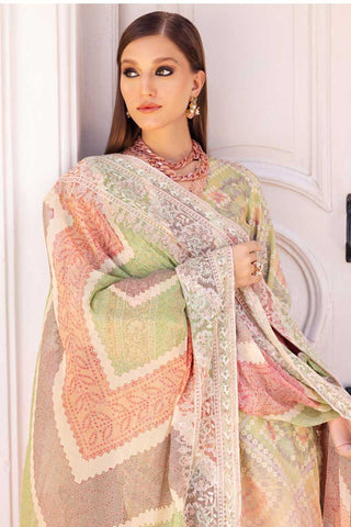 NSG 121 Gardenia Embroidered Printed Lawn Collection Vol 4