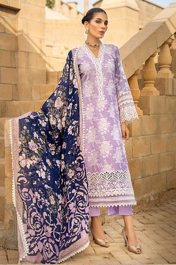 Picture of Zainab Chottani - Seher 1B Luxury Lawn Collection - Available at Raja Sahib