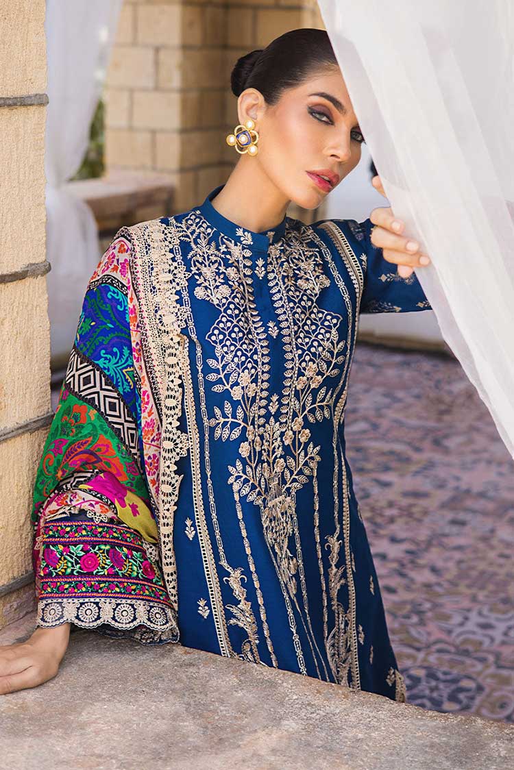 Picture of Zainab Chottani - Gulfishan 5B Luxury Lawn Collection - Available at Raja Sahib