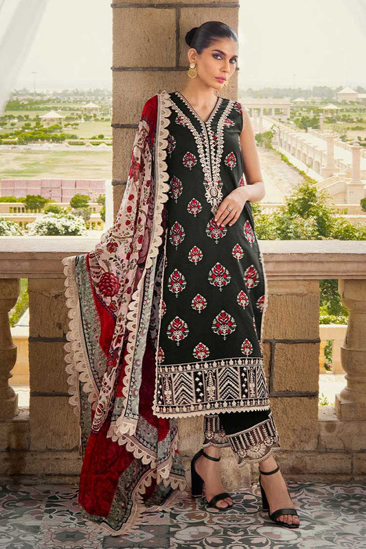 Picture of Zainab Chottani - Sadabahar 9A Luxury Lawn Collection - Available at Raja Sahib