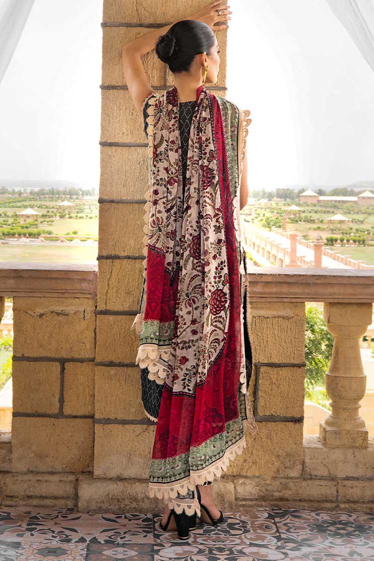 Picture of Zainab Chottani - Sadabahar 9A Luxury Lawn Collection - Available at Raja Sahib