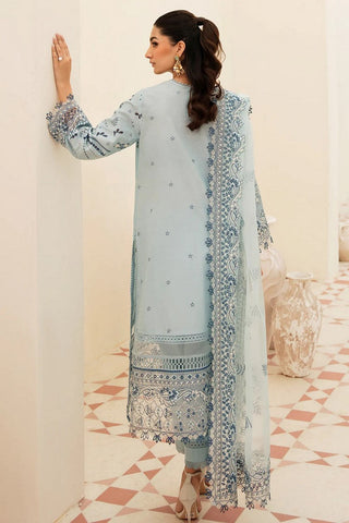 AL 23 V3 10 Powder Blue  Festive Chikankari Lawn Collection