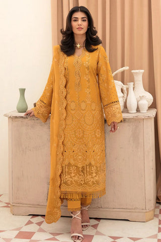 AL 23 V3 03 Goldenrod Festive Chikankari Lawn Collection