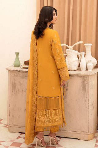 AL 23 V3 03 Goldenrod Festive Chikankari Lawn Collection