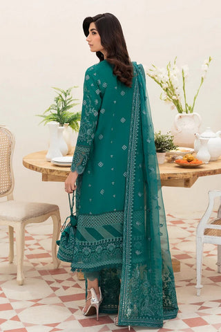 AL 23 V3 04 Tiffany Blue Festive Chikankari Lawn Collection