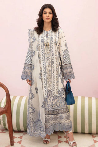 AL 23 V3 05 Snow Lagoon Festive Chikankari Lawn Collection