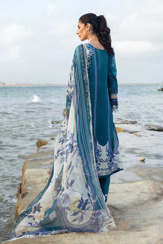 ESC 04A Moon Lily Signature Embroidered Lawn Collection