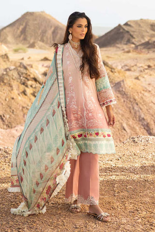 ESC 05A Petal Whisper Signature Embroidered Lawn Collection