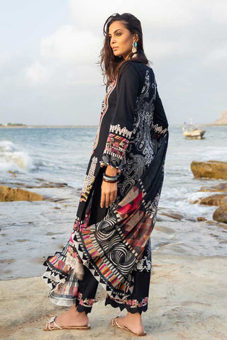 ESC 08A Evaline Signature Embroidered Lawn Collection