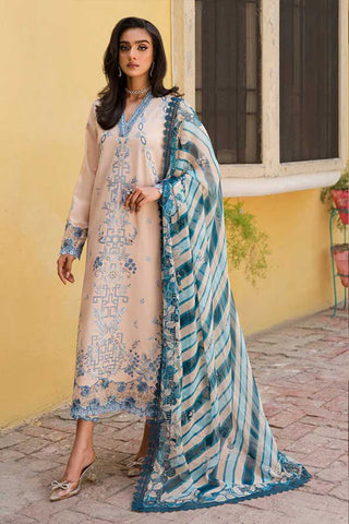 RUN SS 23 2A Fariba Wisteria Embroidered Lawn Collection