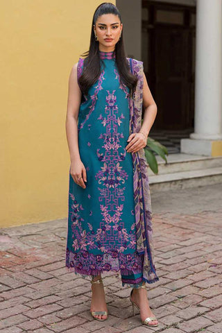 RUN SS 23 2B Shirin Wisteria Embroidered Lawn Collection