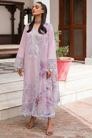 RUN SS 23 4A Diba Wisteria Embroidered Lawn Collection