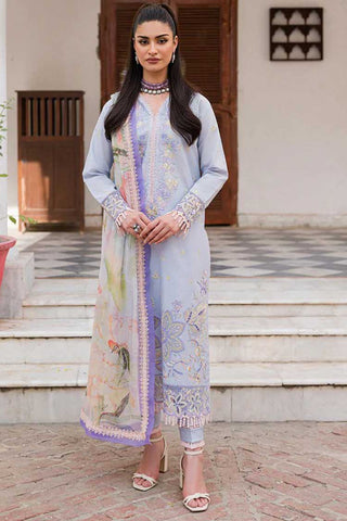 RUN SS 23 4B Farah Wisteria Embroidered Lawn Collection