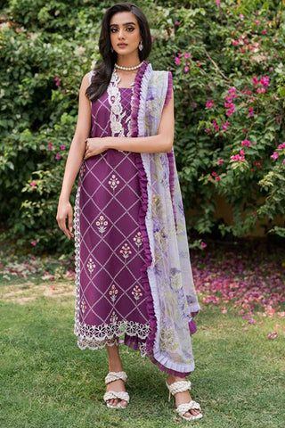 RUN SS 23 6B Dilara Wisteria Embroidered Lawn Collection