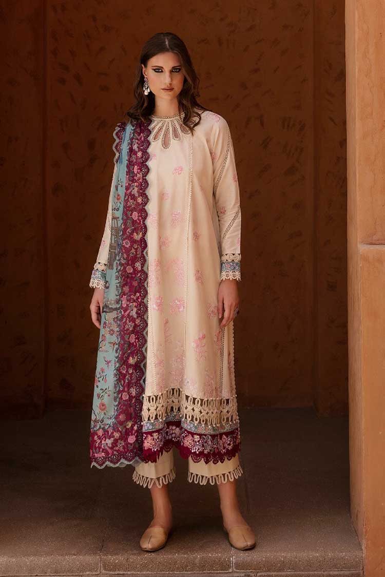 Picture of Republic Womenswear - Design 1B Rezene Summer Lawn Collection Vol 2 - Available at Raja Sahib