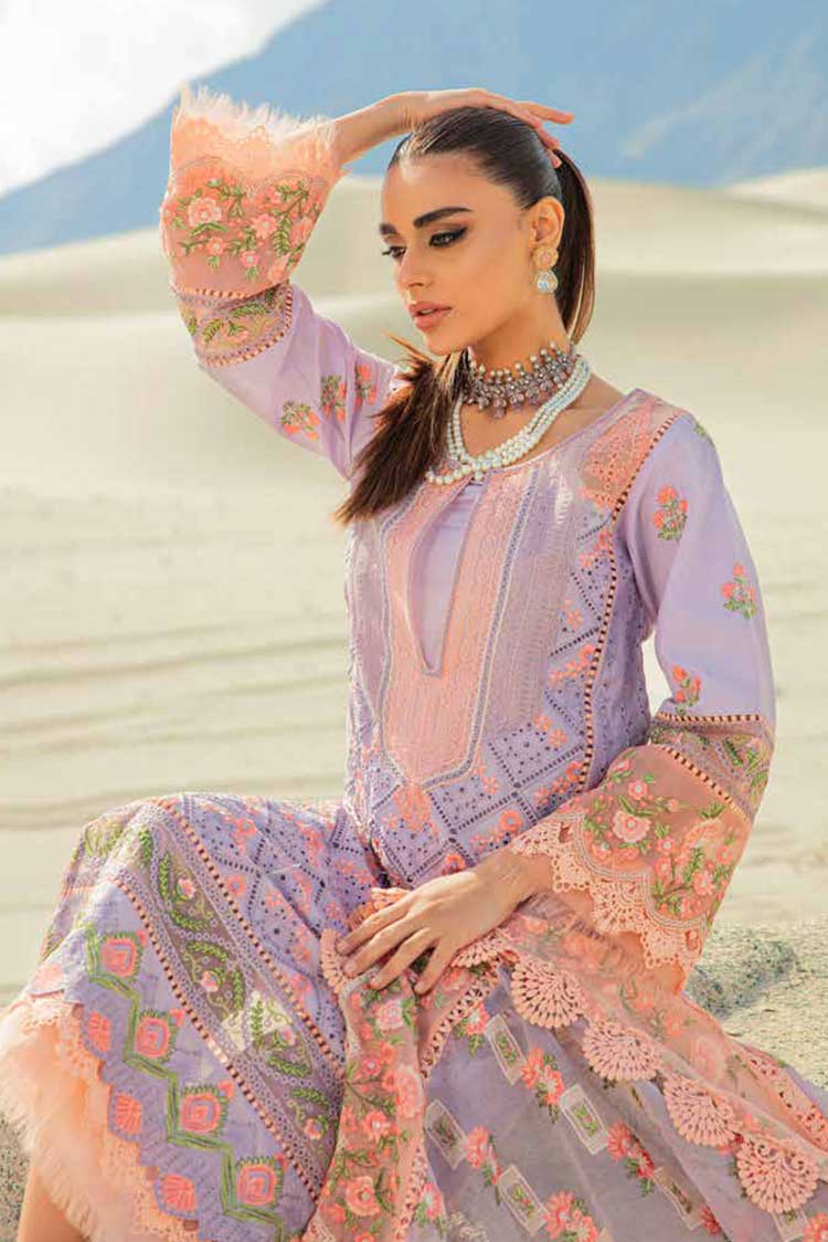 Picture of Maryam Hussain - 01 Lilly Luxury Lawn Collection Vol 2 - Available at Raja Sahib