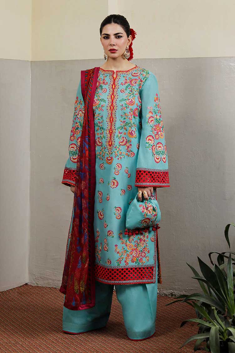 Picture of Hussain Rehar - 08 Lazuli Factory No 21 Eid Spring Summer Collection - Available at Raja Sahib