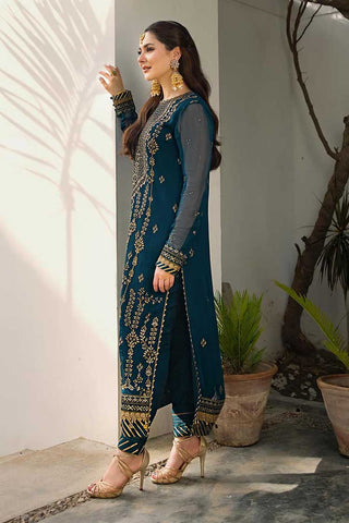 AJZS 08 (1 PC) Zari Sitara Collection Eid Edit