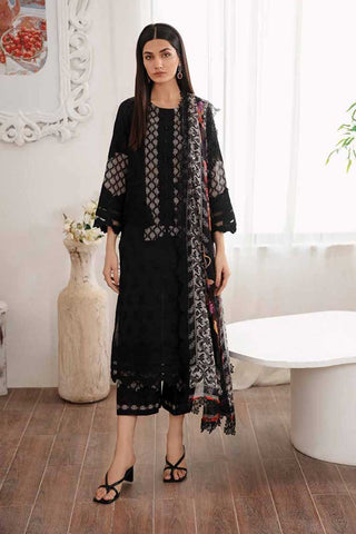 CM 05 Monochrome Embroidered Lawn Collection Vol 1