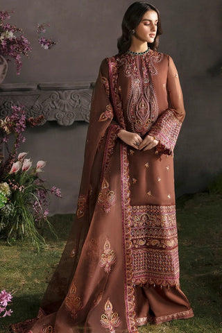 Picture of Afrozeh - 5110 Mahogany La Fuchsia Luxury Formals - Available at Raja Sahib