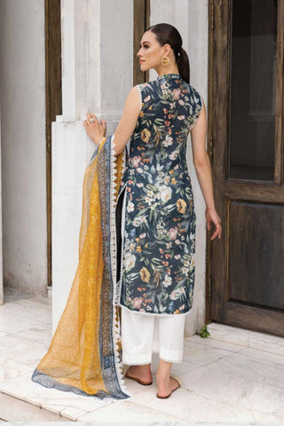 1A Jade Charm Tahra Embroidered Lawn Collection