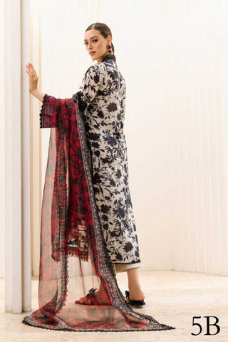 5B Mysti Peony Tahra Embroidered Lawn Collection