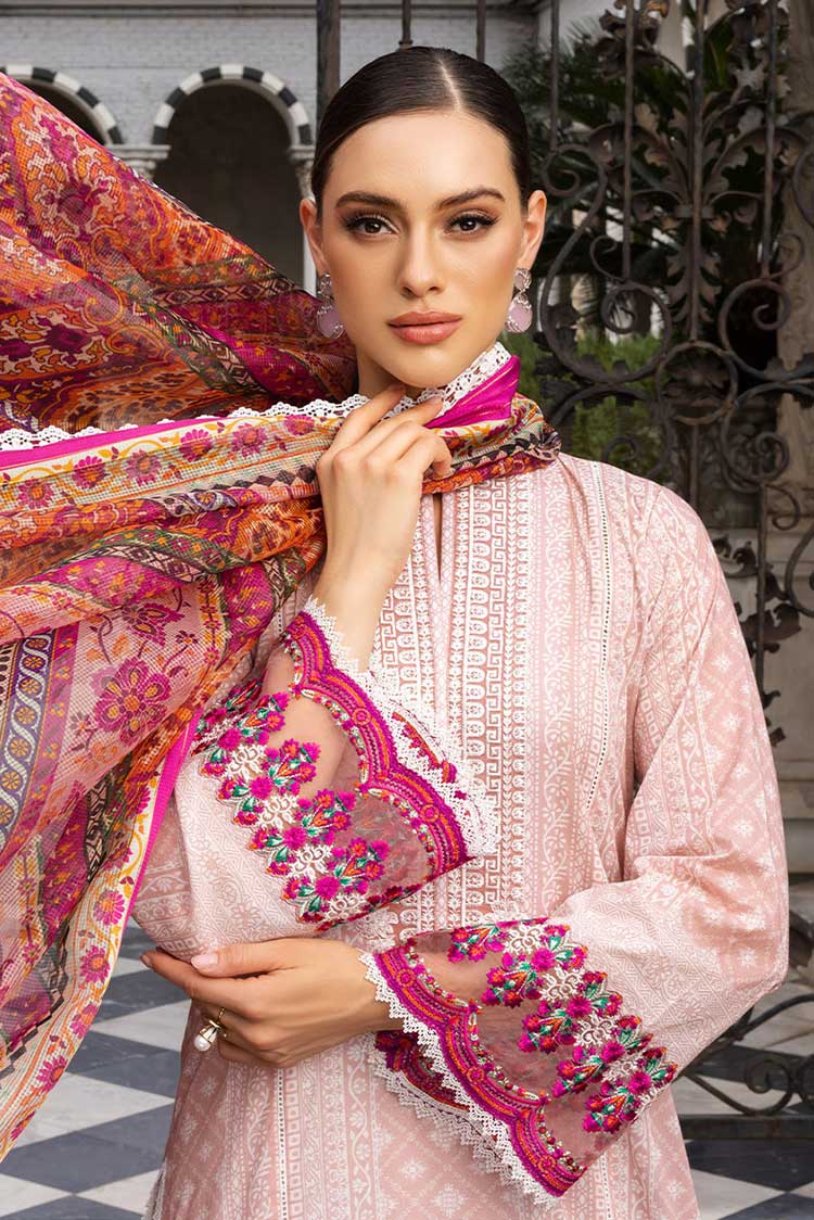 Picture of Zainab Chottani - 7B Coraline Tahra Embroidered Lawn Collection - Available at Raja Sahib