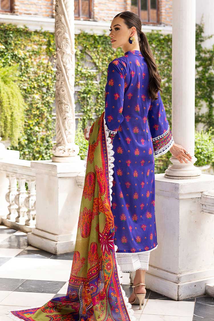 Picture of Zainab Chottani - 8A Whipsy Lush Tahra Embroidered Lawn Collection - Available at Raja Sahib