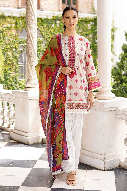 Picture of Zainab Chottani - 8B Whipsy Lush Tahra Embroidered Lawn Collection - Available at Raja Sahib