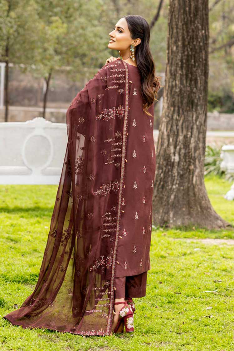 Picture of Shaista - SML 46 Mehrunisa Embroidered Lawn Collection - Available at Raja Sahib