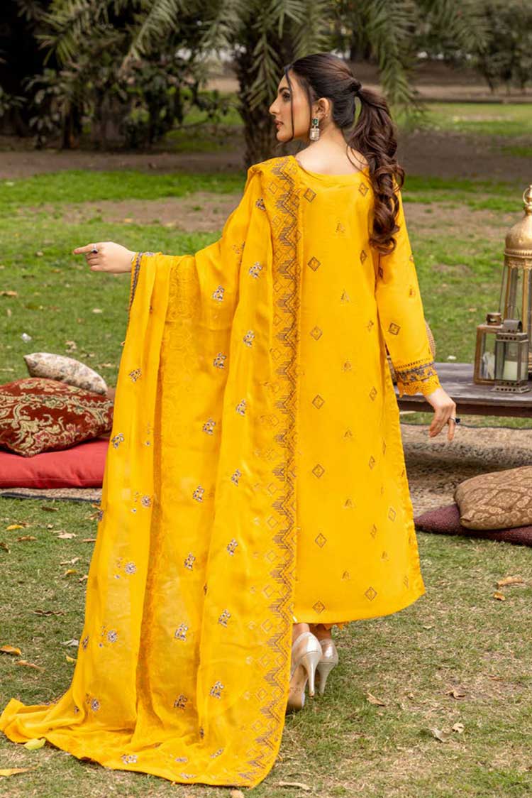 Picture of Shaista - SML 47 Mehrunisa Embroidered Lawn Collection - Available at Raja Sahib