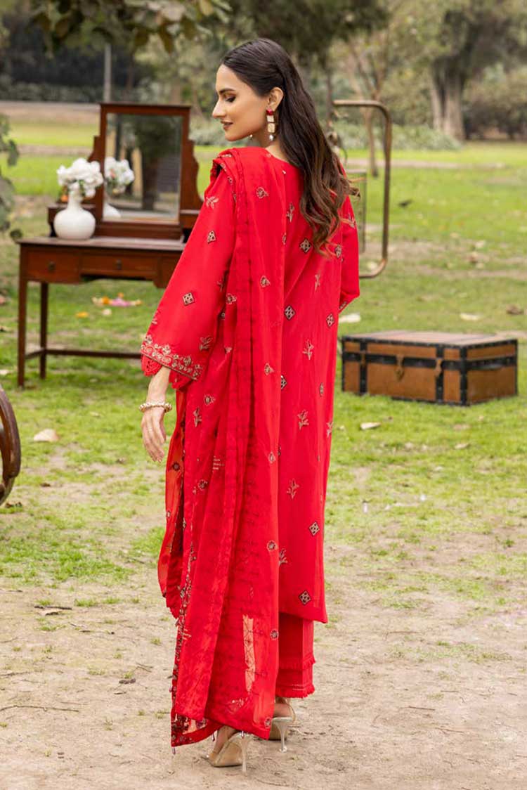 Picture of Shaista - SML 49 Mehrunisa Embroidered Lawn Collection - Available at Raja Sahib