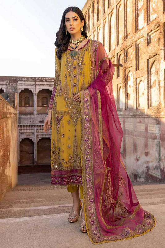 Picture of Charizma - DJW 23 03 Dastan E Jashn Luxury Chiffon Collection Vol 1 - Available at Raja Sahib