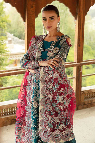 Picture of Maryam Hussain - MLF23 06 Gulbano Marwa 4 Piece Festive Collection - Available at Raja Sahib