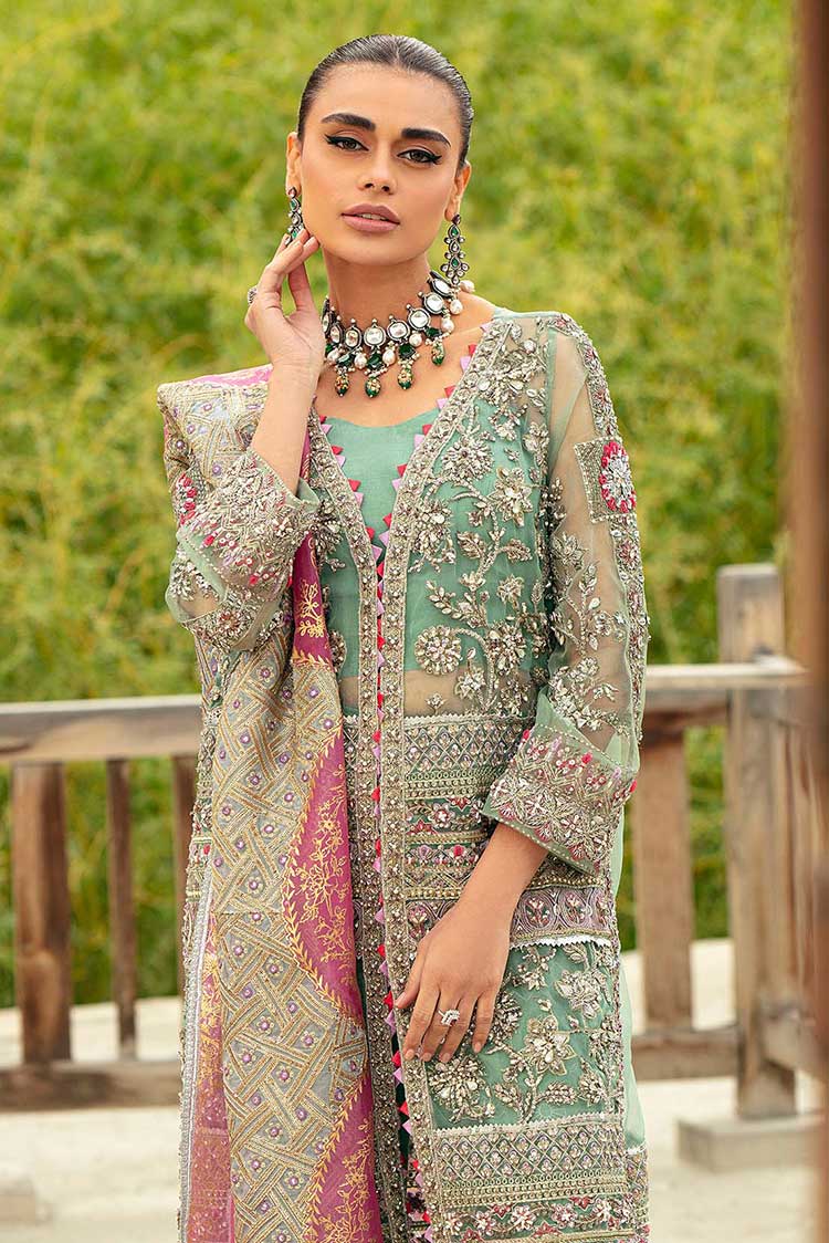 Picture of Maryam Hussain - MLF23 07 Dastaan Marwa 4 Piece Festive Collection - Available at Raja Sahib